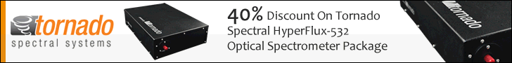 Tornado Spectral HyperFlux-532 Optical Spectrometer Package with 40% Discount