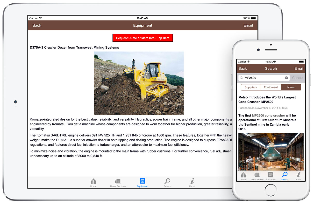 AZoMining by AZoNetwork App screenshots