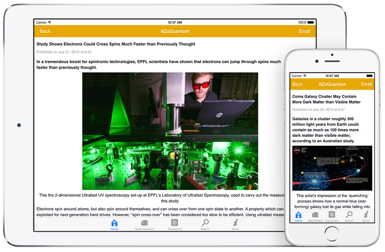 AZoQuantum by AZoNetwork App screenshots