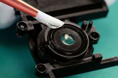 Optically  clear epoxy for medical applications 