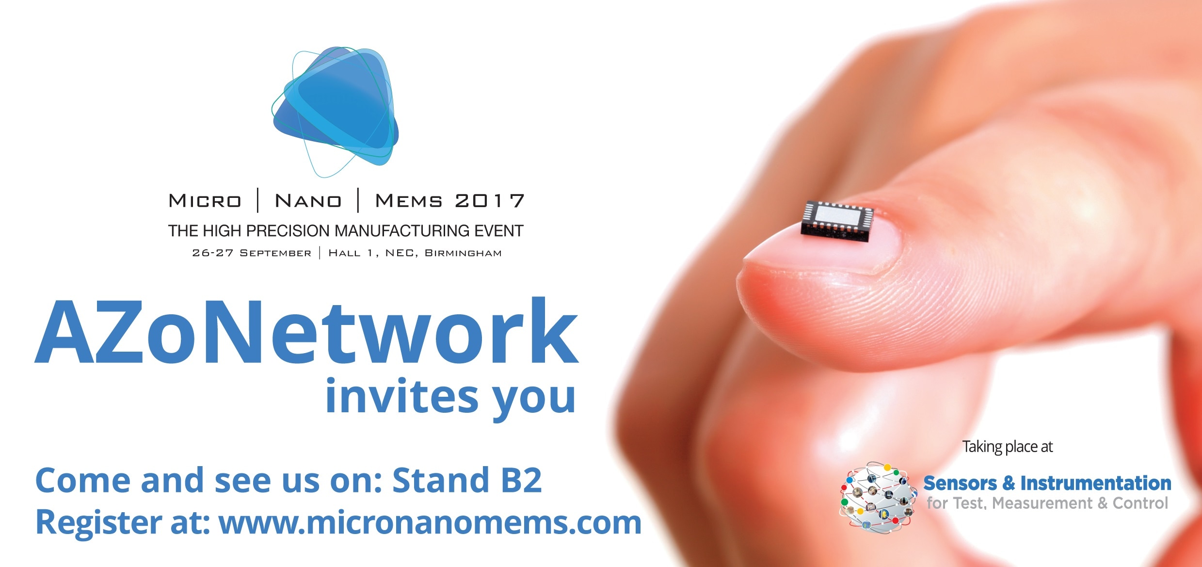 Sensors & Instrumentation stand B2 - AZoNetwork