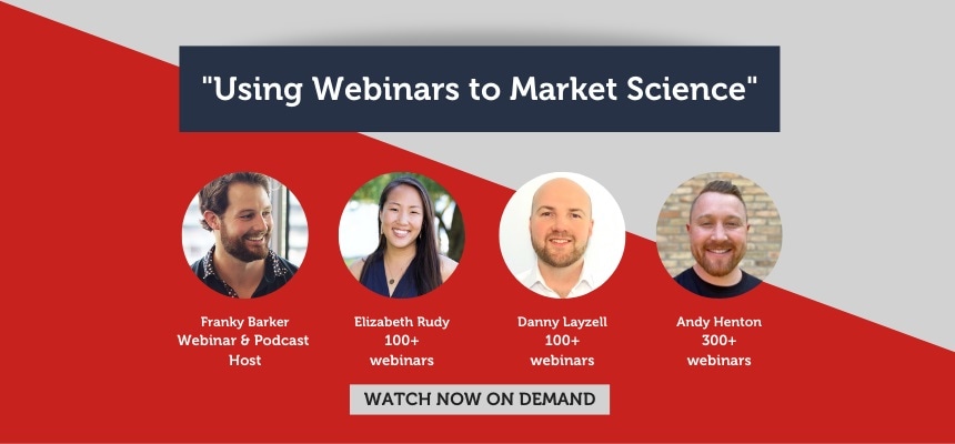Science webinars