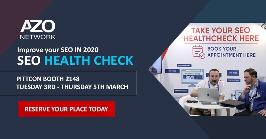 AZoNetwork Health Checks at Pittcon 2020