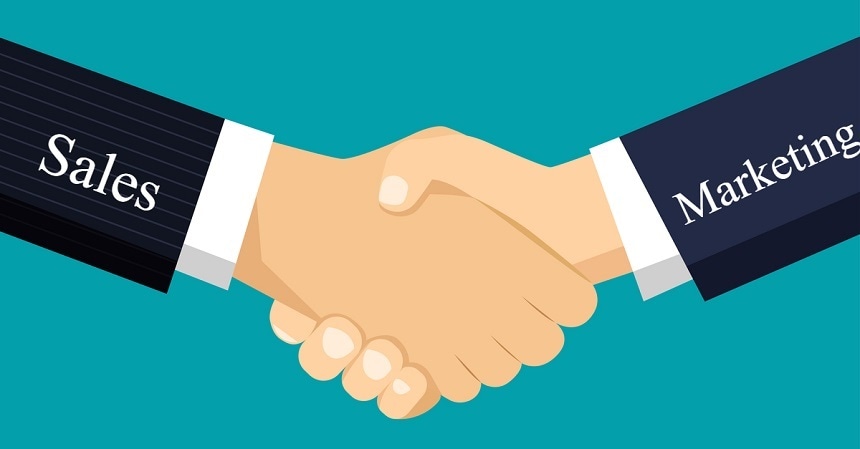 Sales and Marketing Handshake