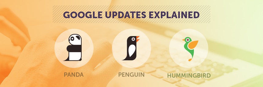 Google Updates Explained. Panda, Penguin and Hummingbird Image