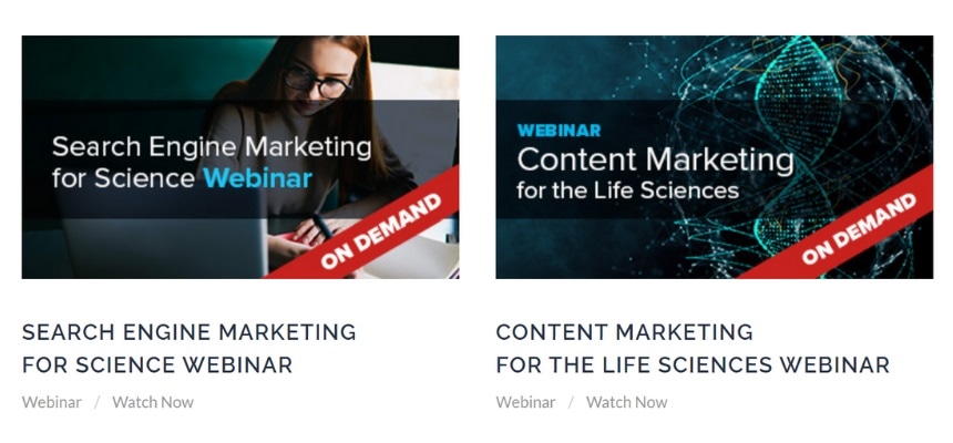AZoNetwork webinars