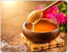 Honey improves key measures of health, including blood sugar and cholesterol levels