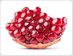 Extract from pomegranate peels and seeds shows anti-hypertensive properties