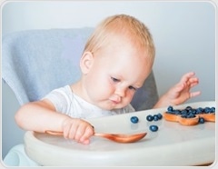 Babies fed blueberries show fewer allergy symptoms and boosted immune balance