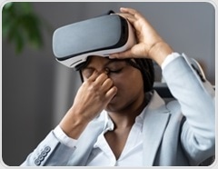 VR raises eye temperature and thickens protective tear layer