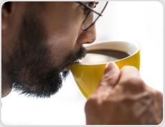 Drinking three to four cups of coffee a day may slow cellular aging