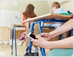 Teens check their phones up to 144 times during school; and it may affect cognitive control