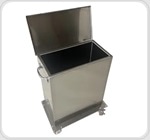 Lead-lined storage containers for radioactive materials: Applications and use