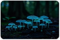 Bioluminescent fungi reveal pathways for advanced biotechnology and medical applications