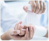 Novel bioinspired dressing uses body force to heal wounds