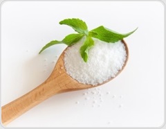Stevia tastes sweet, but does your body react as if sugar is coming?
